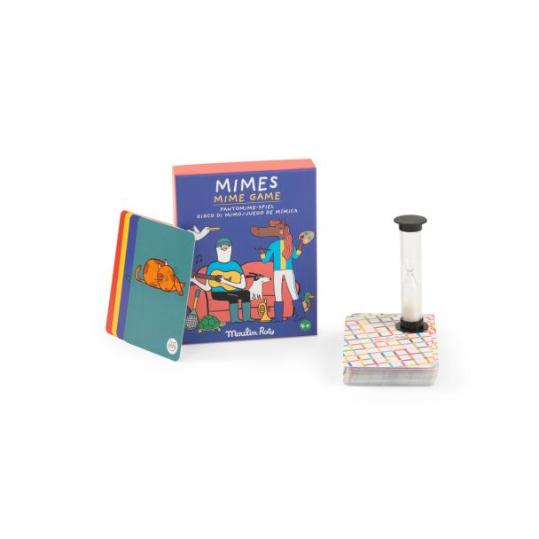 Παιχνίδι Μίμησης με Κάρτες 3 παραλλαγές 683362 Moulin Roty