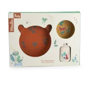 Σερβίτσιο Φαγητού 3τμχ από Σιλικόνη 688231 Moulin Roty