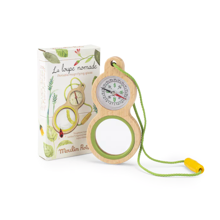 Μεγενθυτικός Φακός με Πυξίδα 712438 Moulin Roty