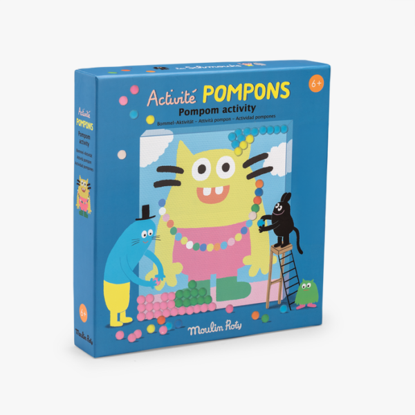 Σετ Δημιουργίας με Πομπον 11-716617 Moulin Roty